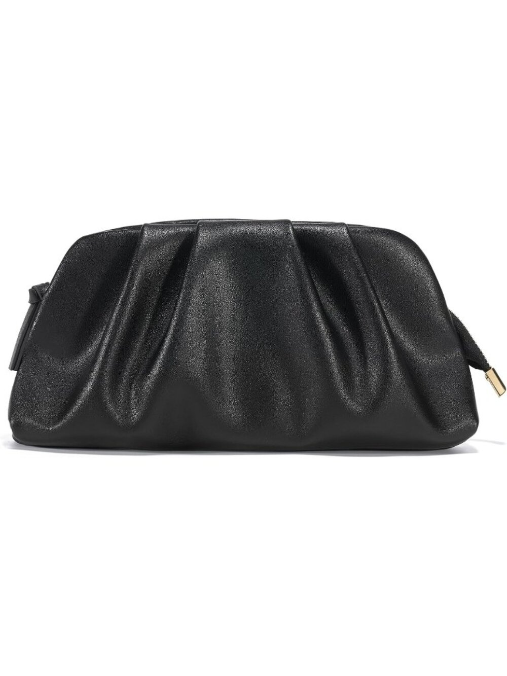 👜 Women's Black Faux Leather Evening Formal Crossbody Bag Stylish Clutch Purses